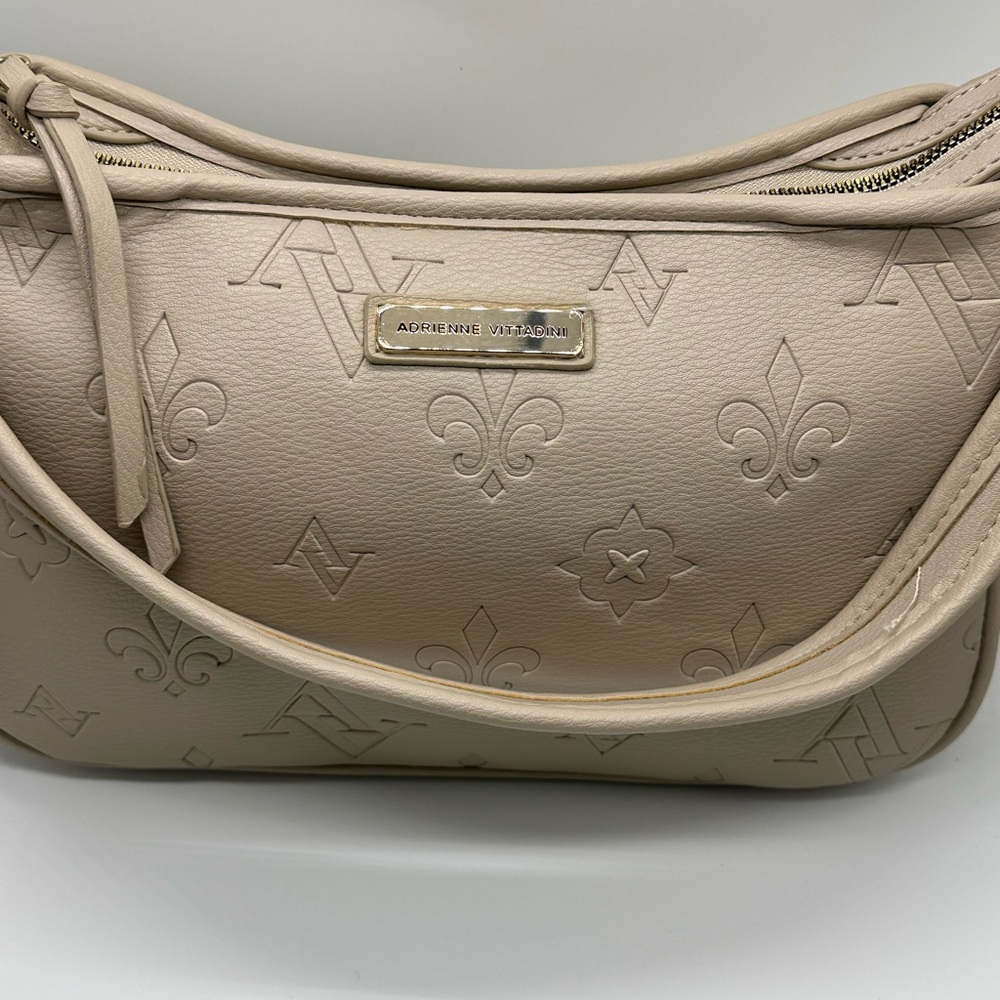 Adrienne Vittadini Tan Hobo Bag - Picture 6 of 11